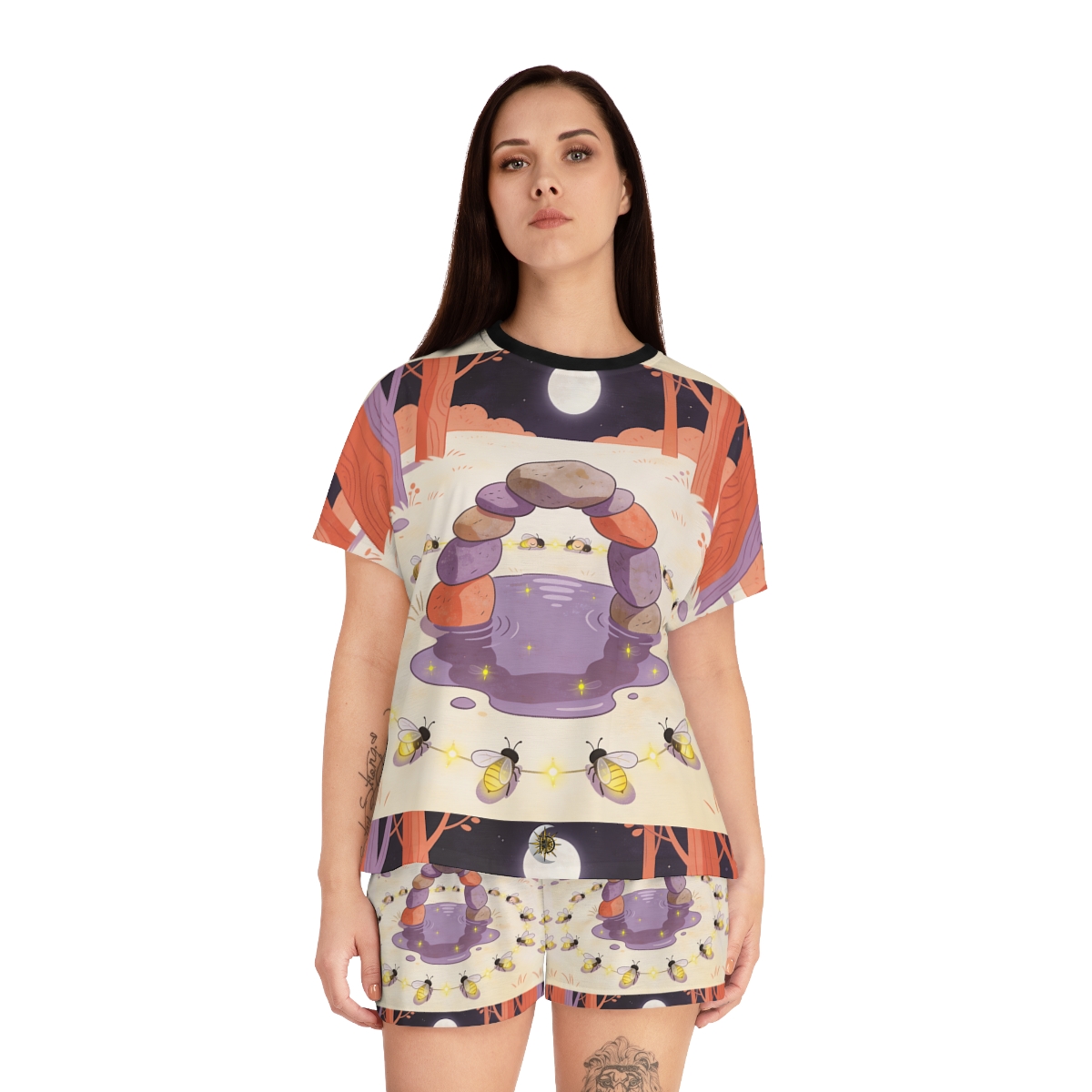 HD Firefly Stonecircle Women’s Short Pajama Set — additional view