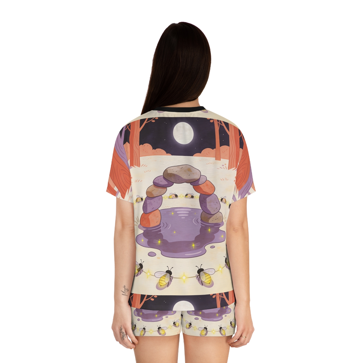 HD Firefly Stonecircle Women’s Short Pajama Set — additional view