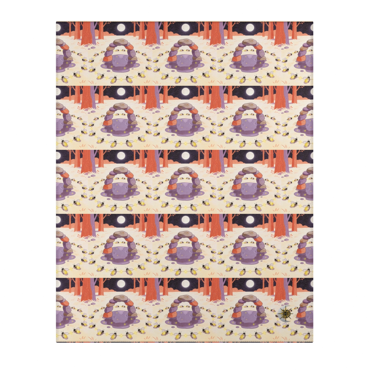 HD Firefly Stonecircle Polyester Chenille Area Rug — additional view