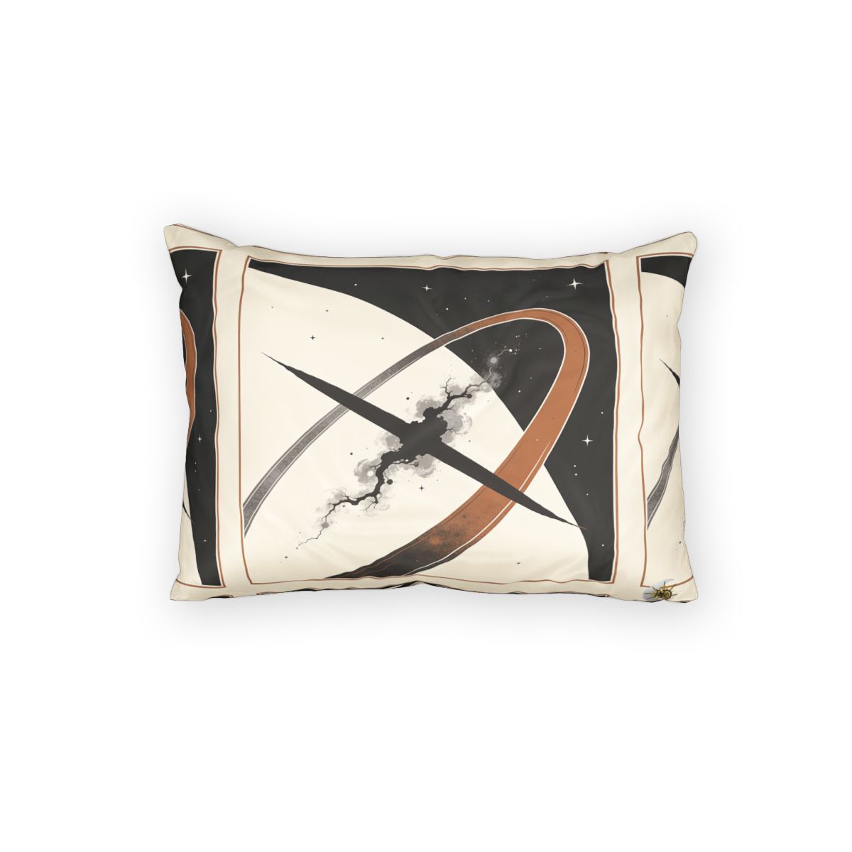 HD Obsidian Orbit 100% Cotton Pillow Sham