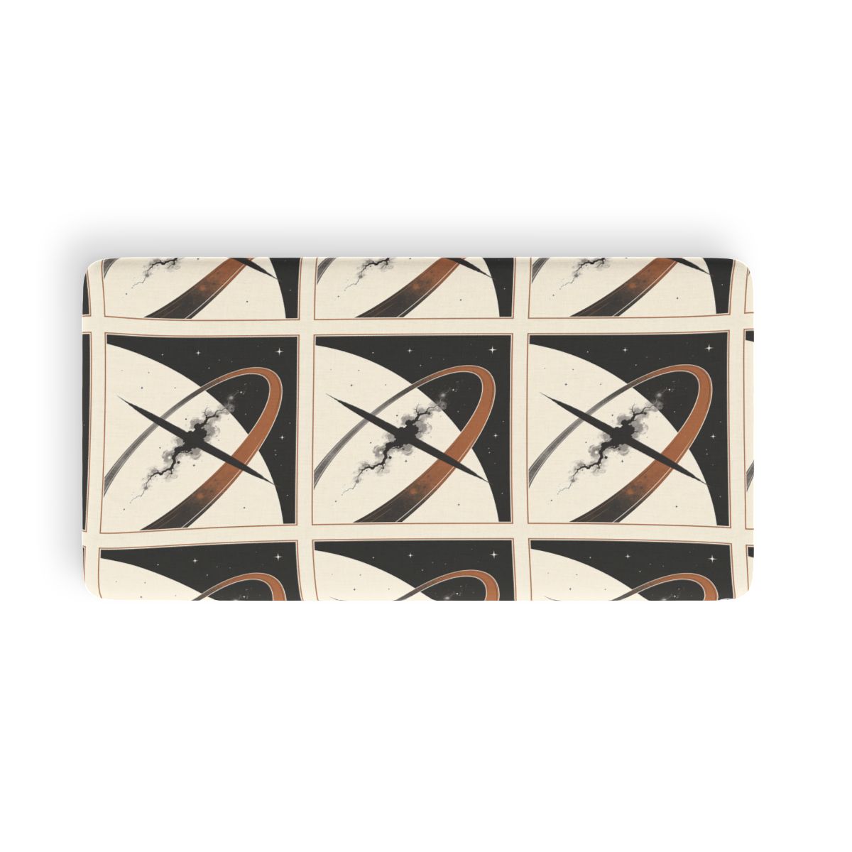 HD Obsidian Orbit Twin Jersey Fitted Sheet
