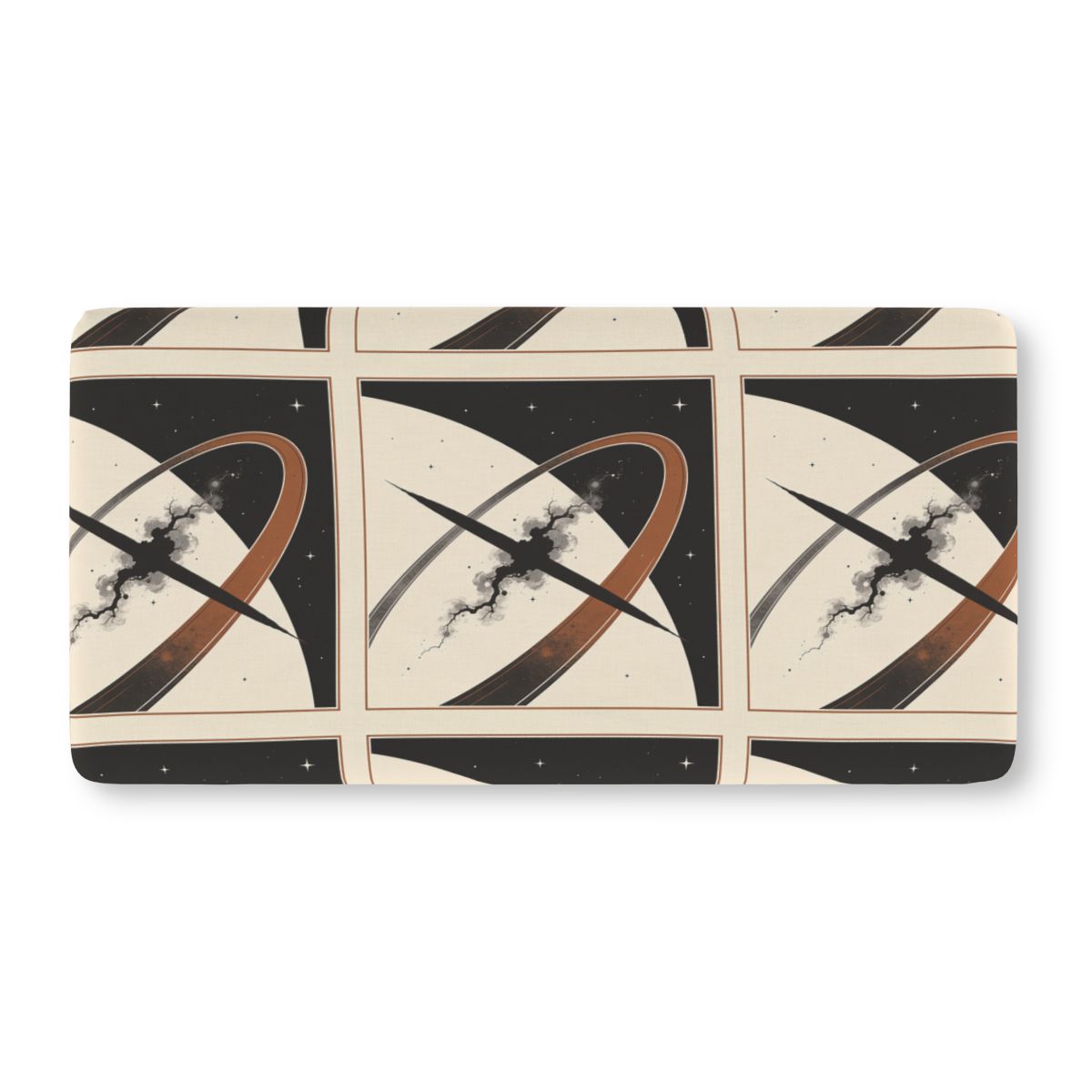 HD Obsidian Orbit Fitted Crib Sheet — additional view