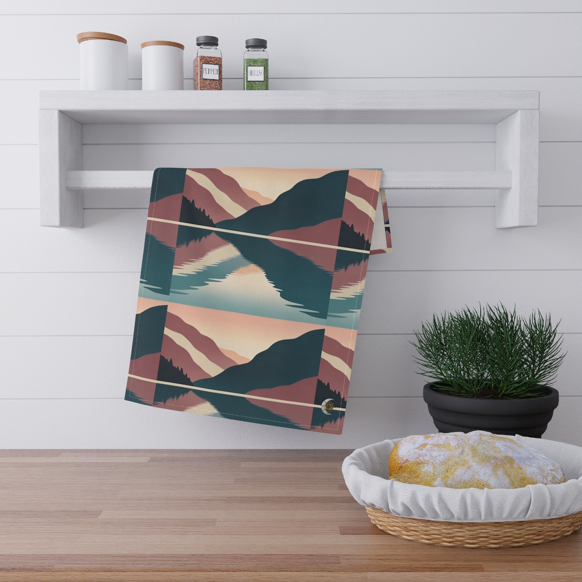 HD Rosewater Valley 100% Cotton Twill Tea Towel