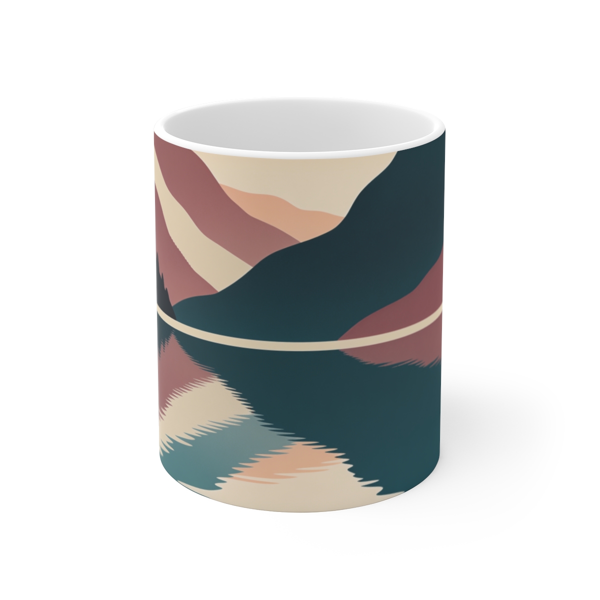 HD Rosewater Valley Ceramic Mug 11oz
