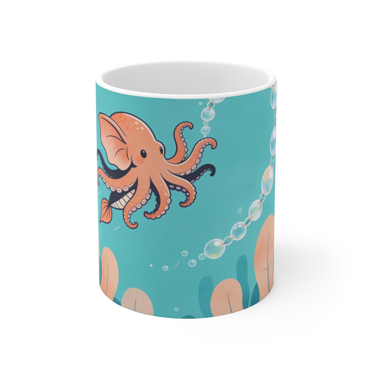 HD Bubbleloop Seafriend Ceramic Mug 11oz