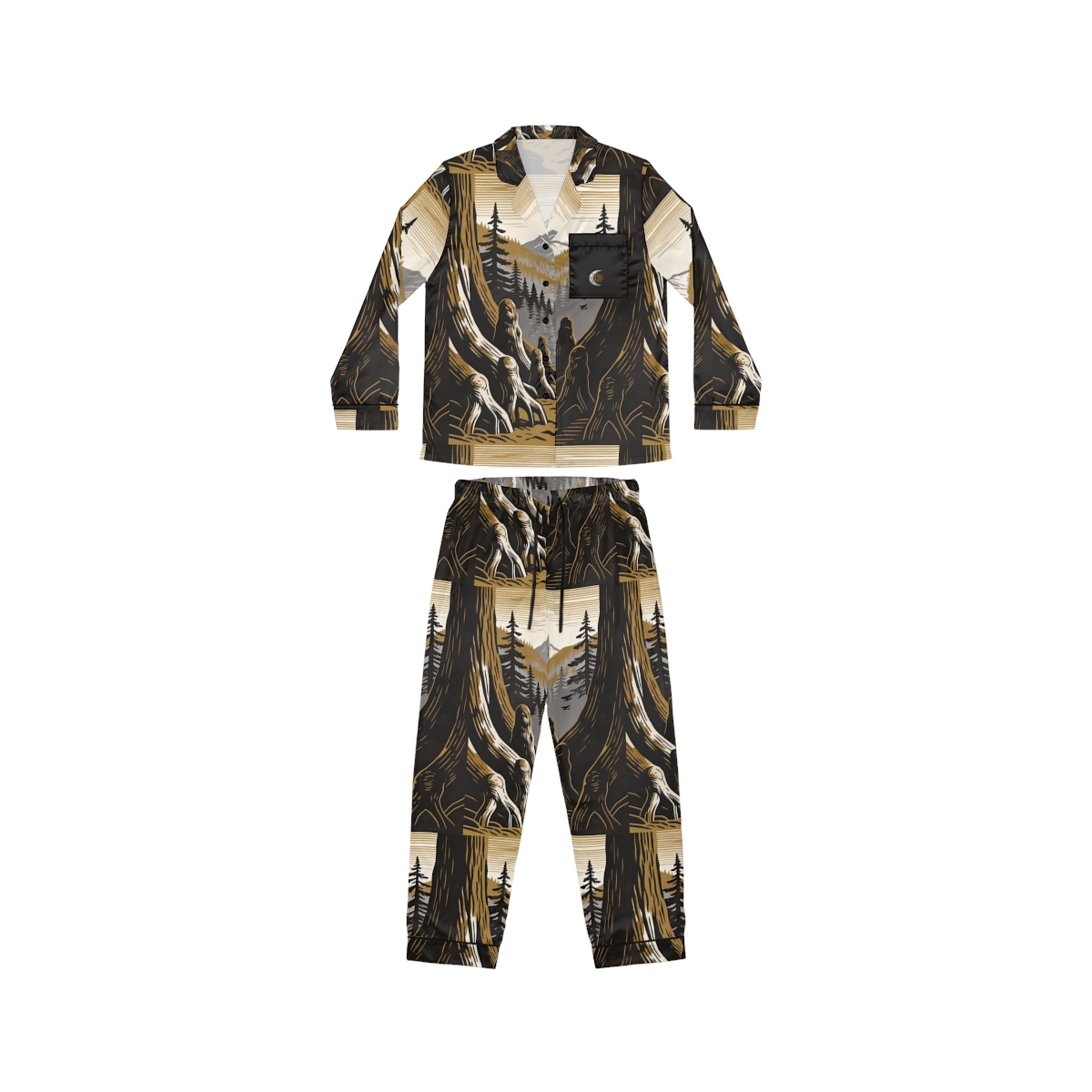HD Cedarroot Vista Women’s Satin Pajama Set