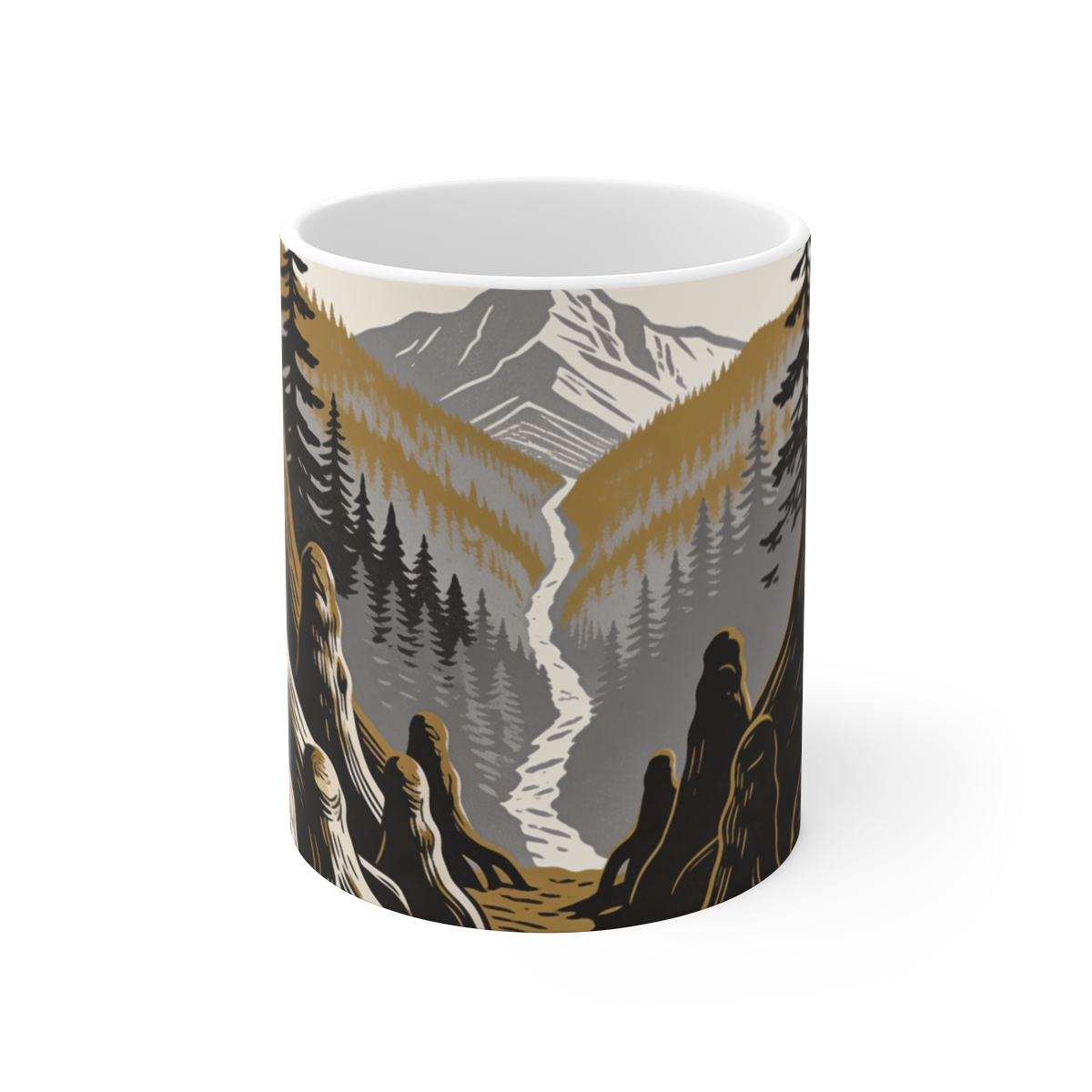 HD Cedarroot Vista Ceramic Mug 11oz