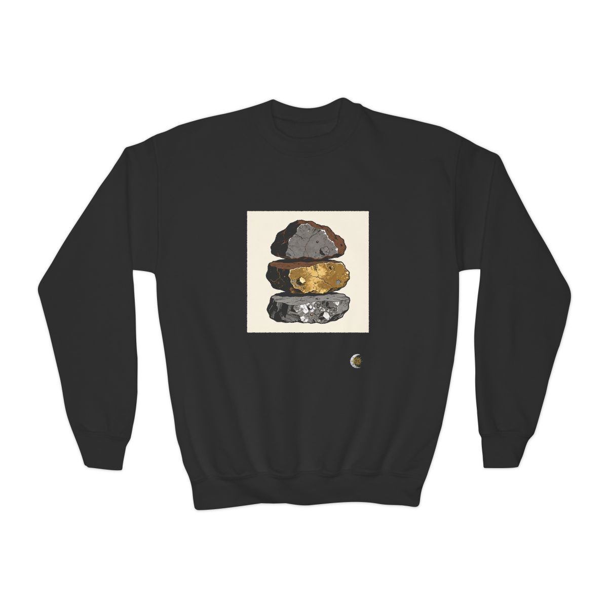 HD Mineral Layers Youth Crewneck Sweatshirt