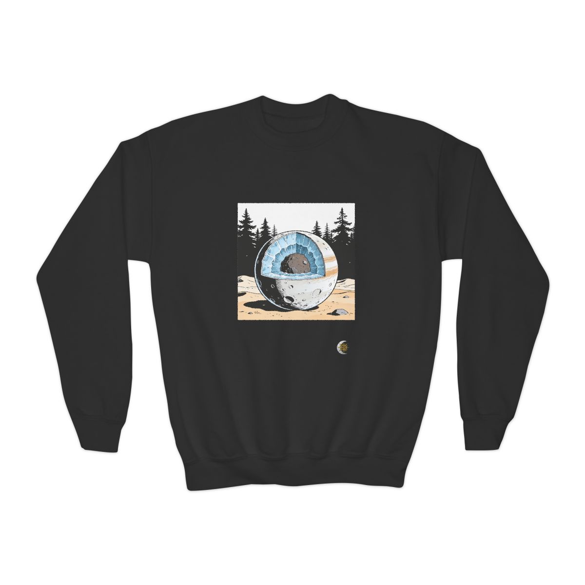 HD Frost Core Youth Crewneck Sweatshirt