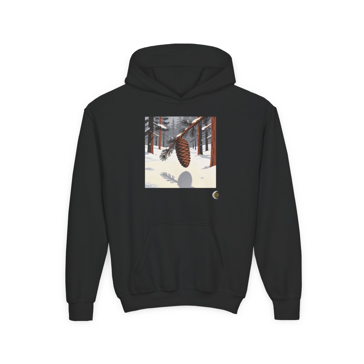HD Winter Cone Youth Pullover Hoodie