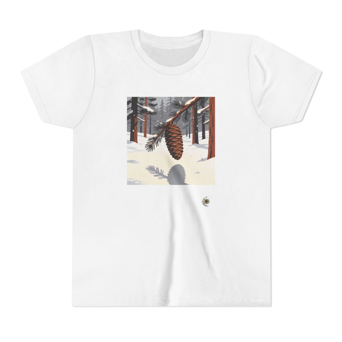 HD Winter Cone Youth Short Sleeve Tee