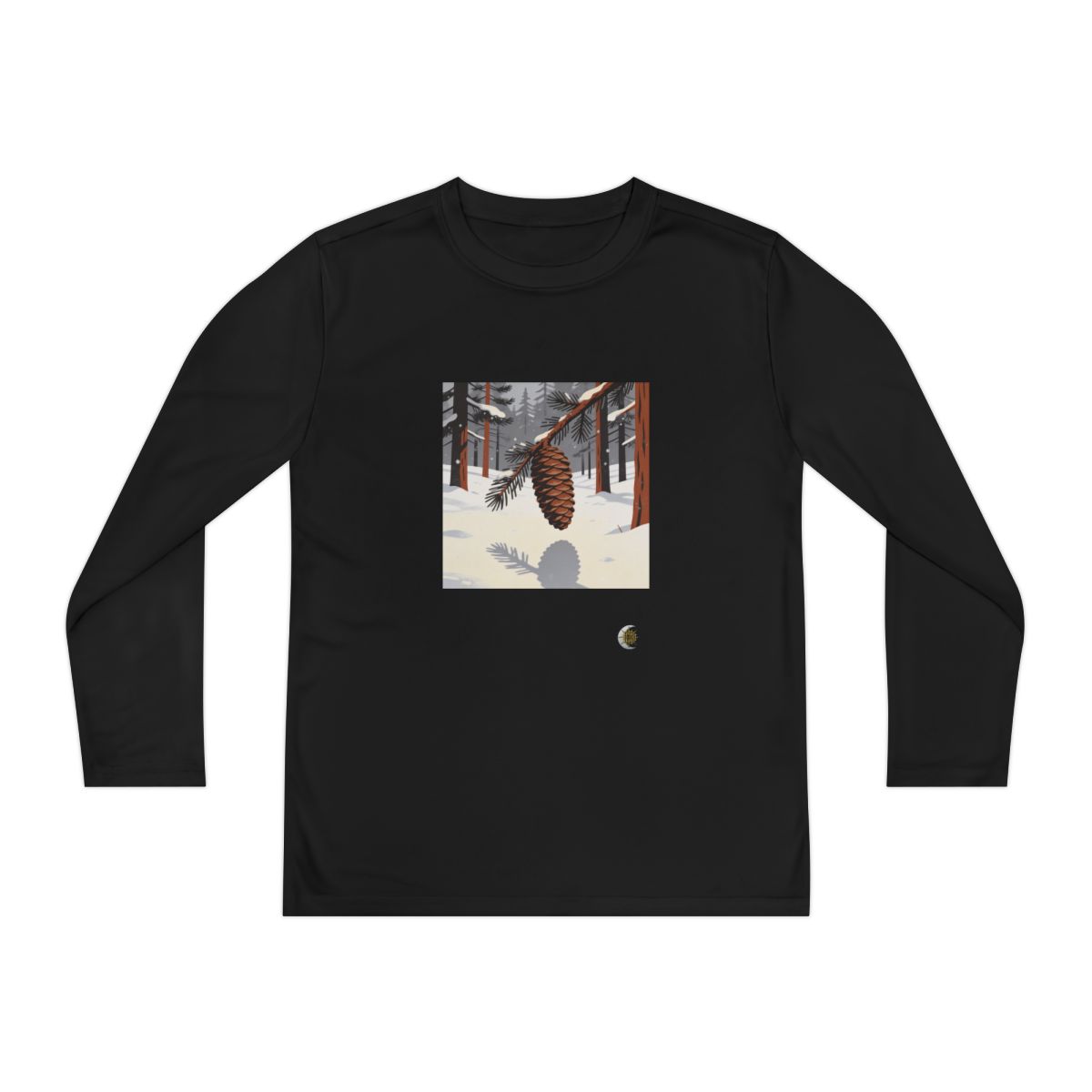HD Winter Cone Youth Long Sleeve Competitor Tee