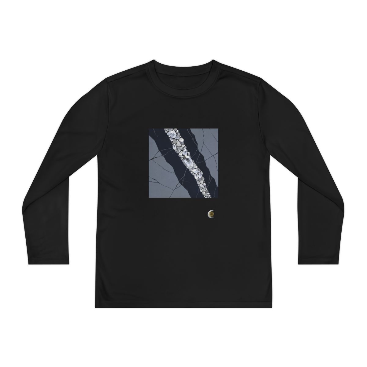 HD Silver Vein Youth Long Sleeve Competitor Tee
