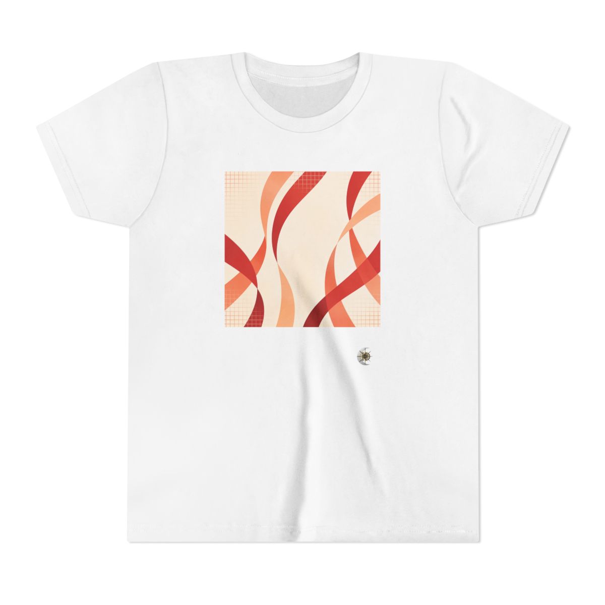 HD Rust Ribbons Youth Short Sleeve Tee
