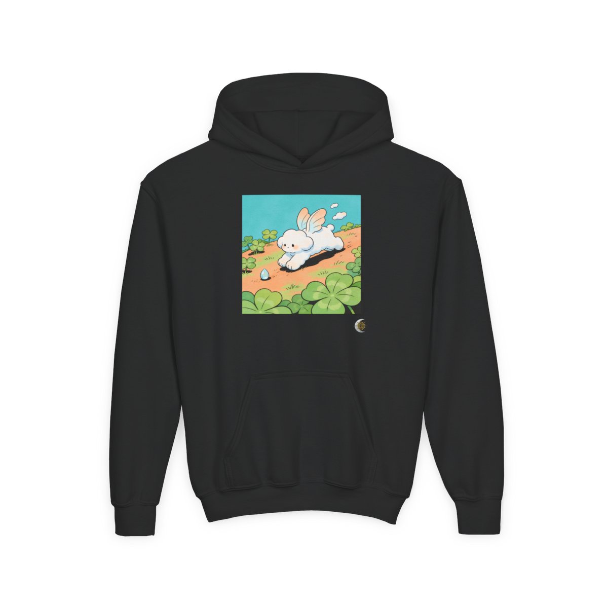 HD Cloud Meadow Youth Pullover Hoodie