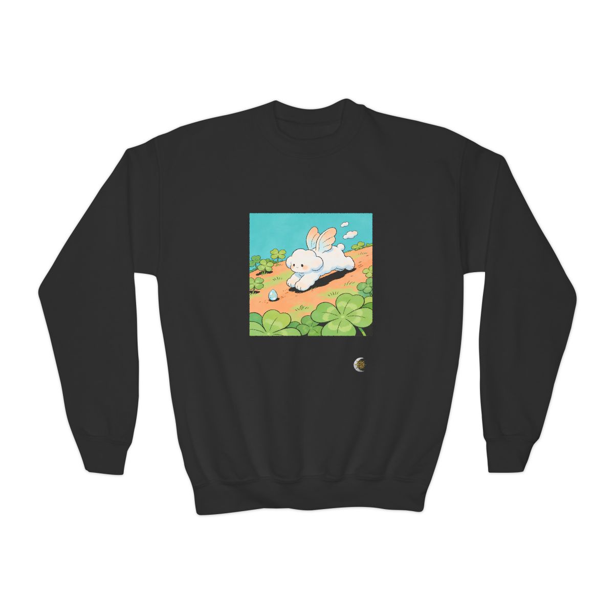 HD Cloud Meadow Youth Crewneck Sweatshirt