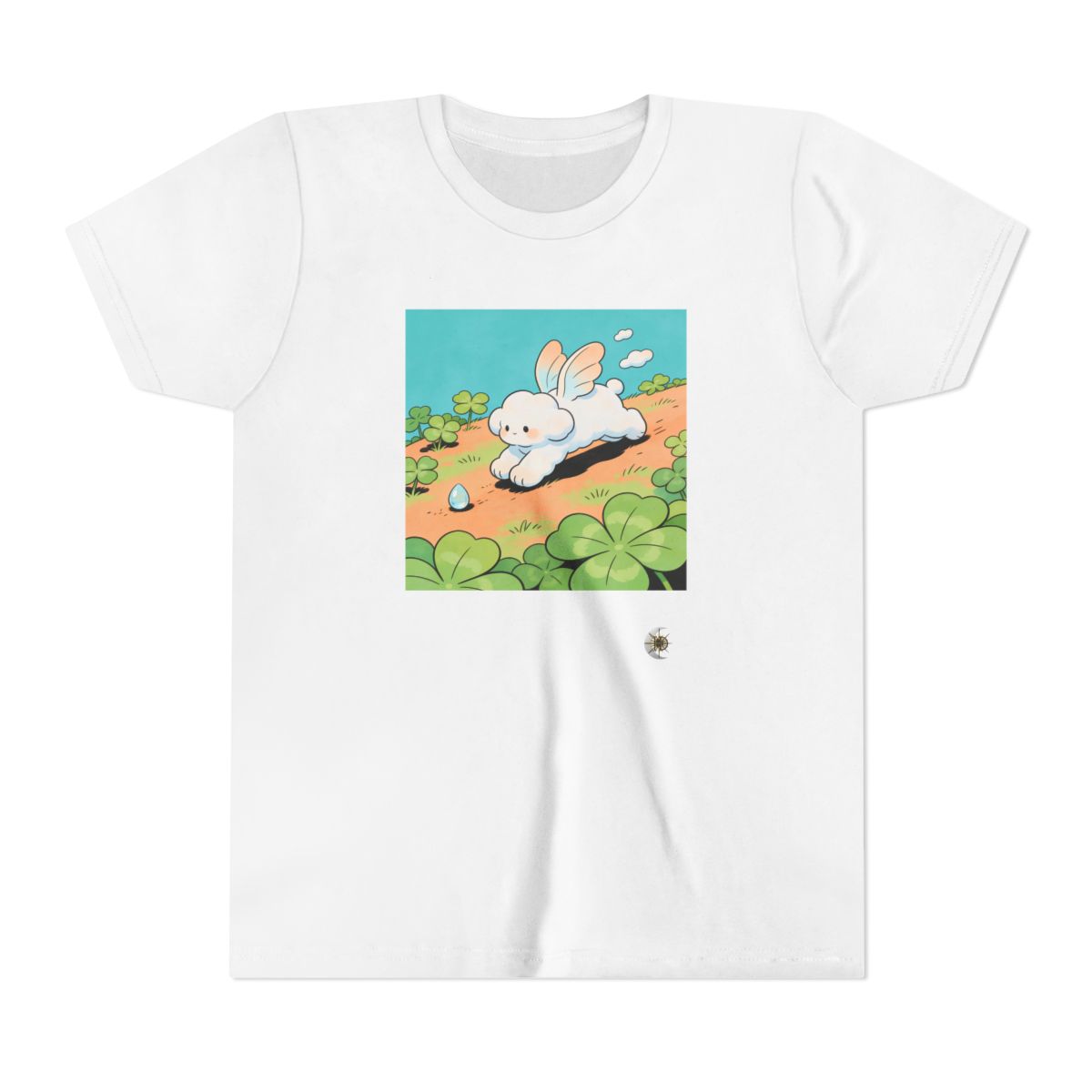 HD Cloud Meadow Youth Short Sleeve Tee