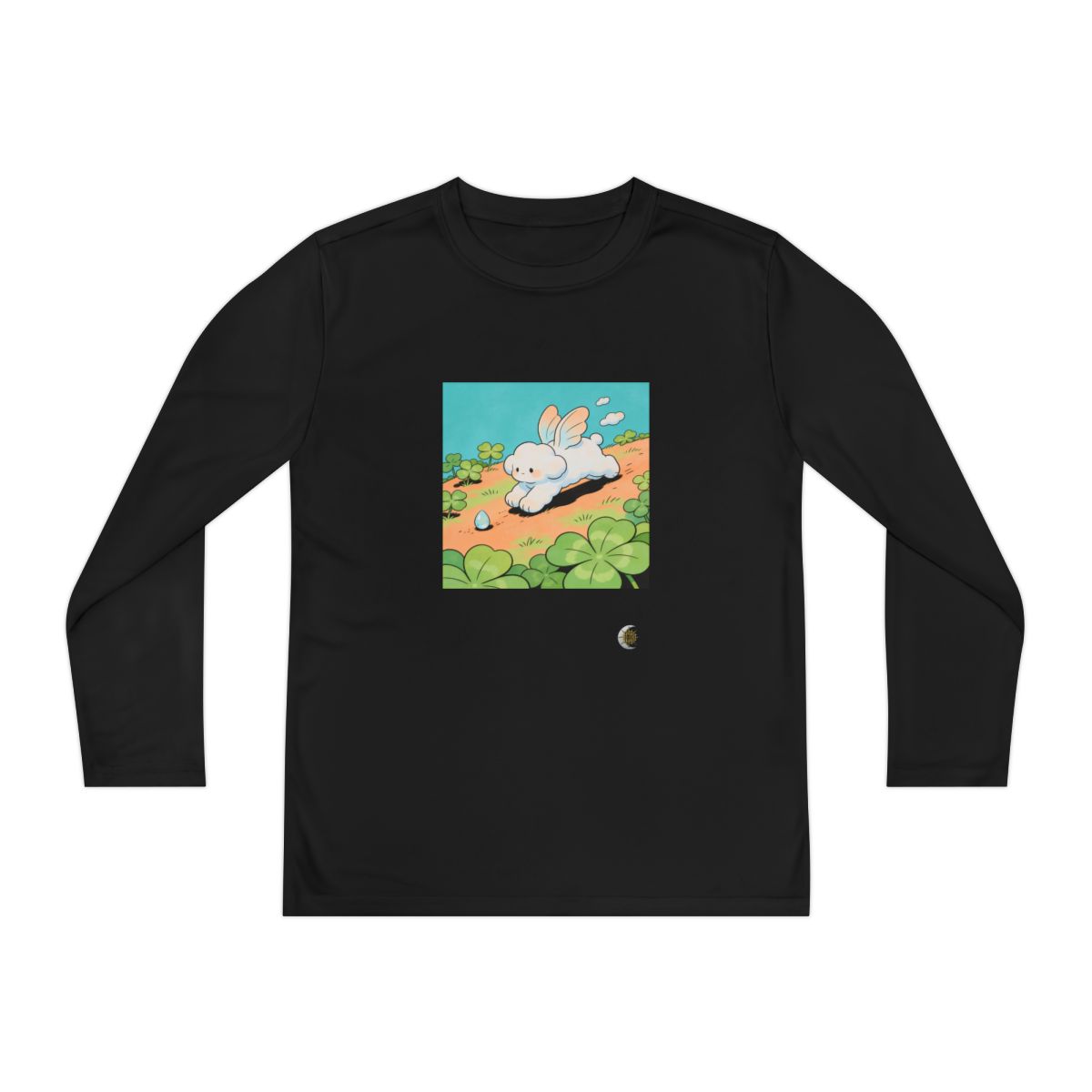 HD Cloud Meadow Youth Long Sleeve Competitor Tee