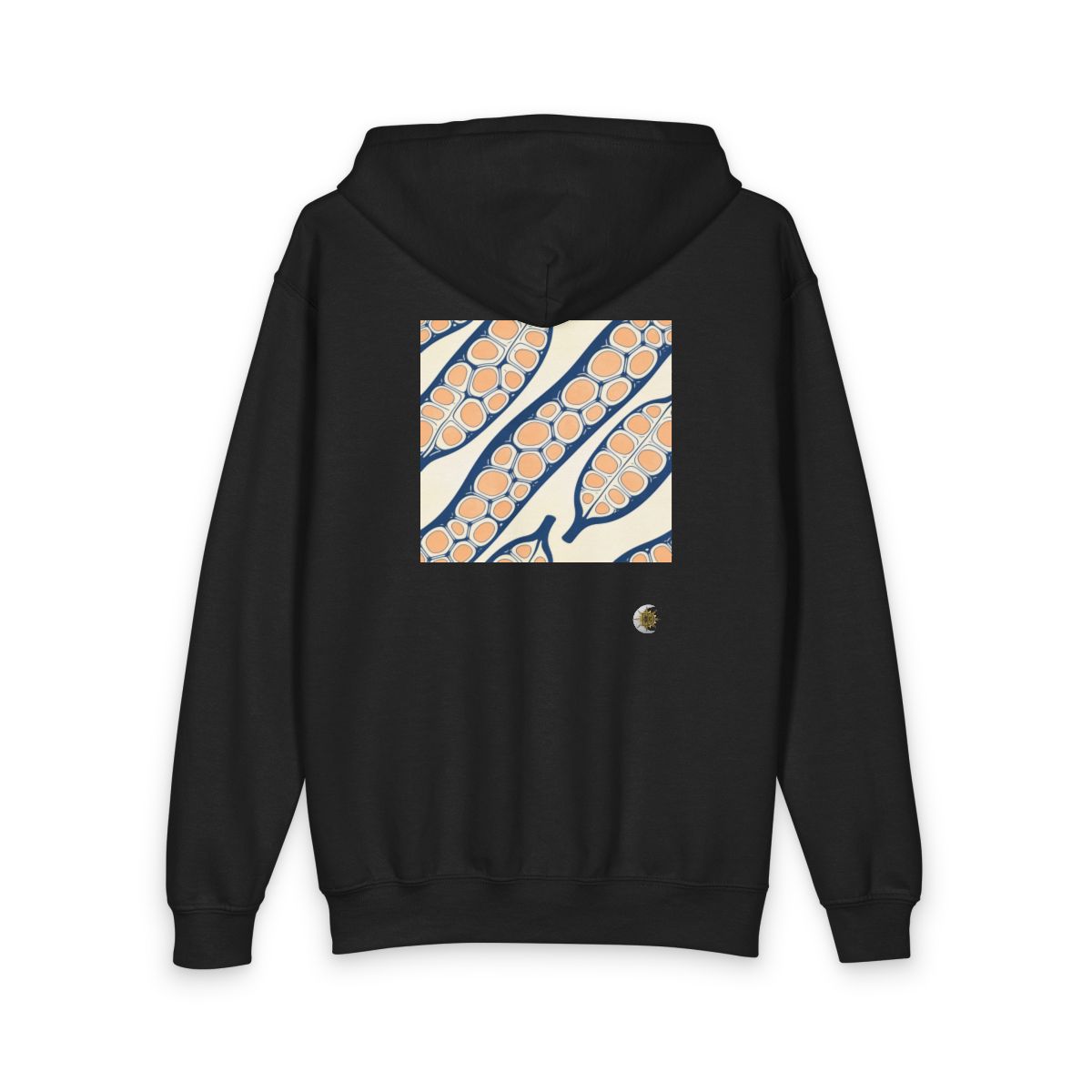 HD Apricot Seedpods Youth Zip Hoodie
