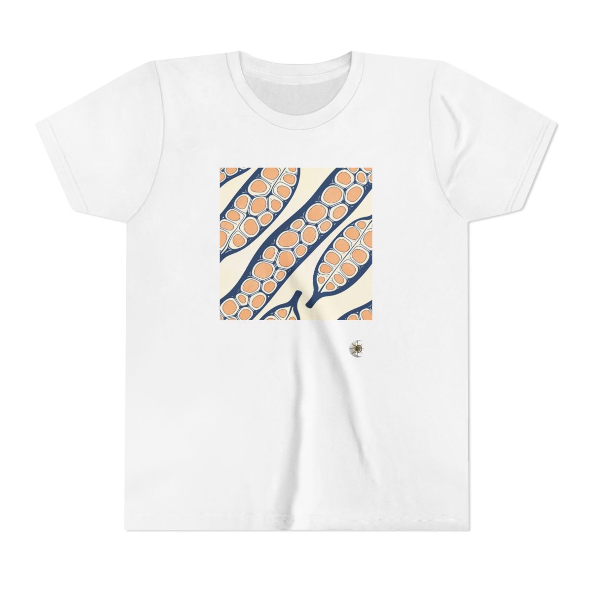 HD Apricot Seedpods Youth Short Sleeve Tee
