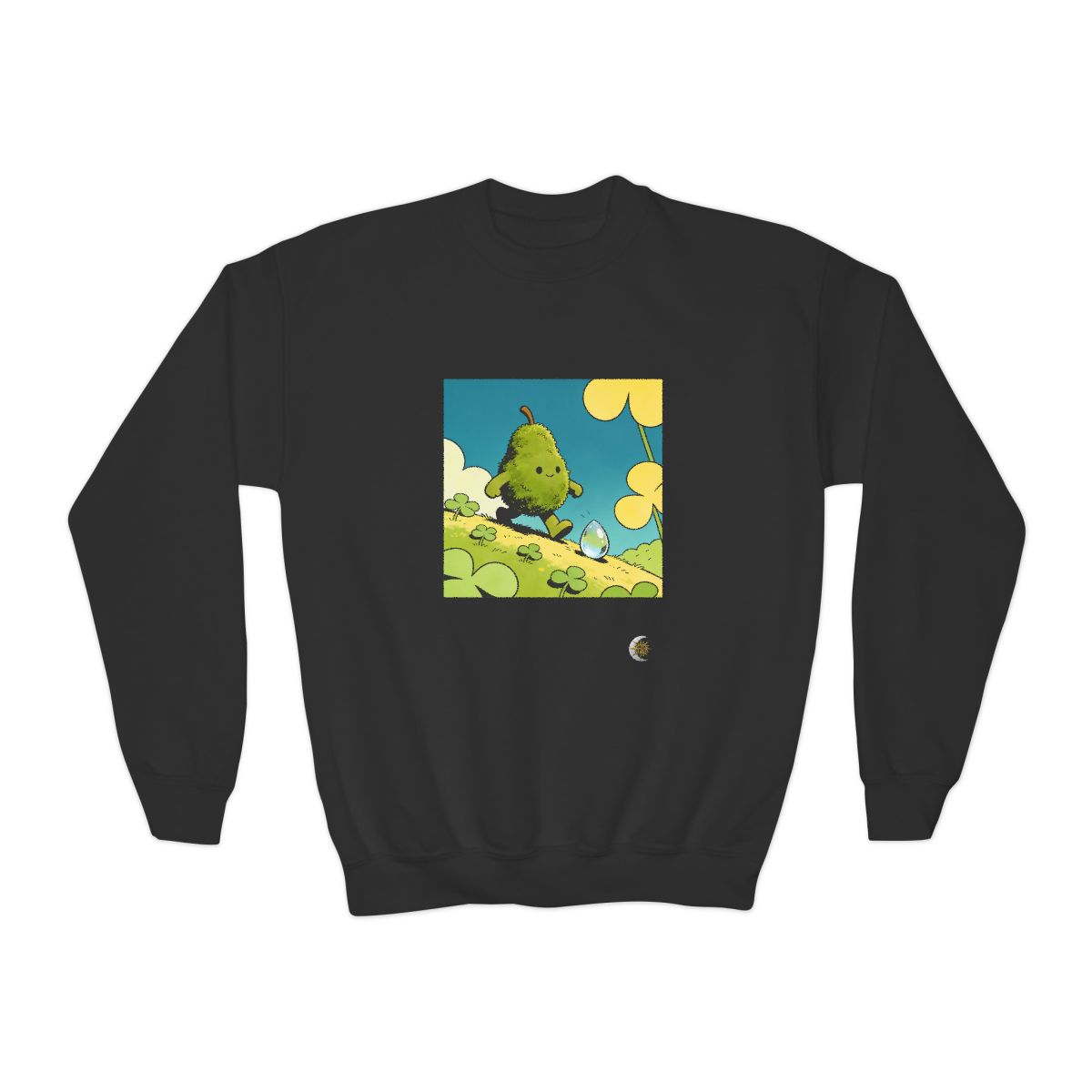 HD Dewdrop Rambler Youth Crewneck Sweatshirt