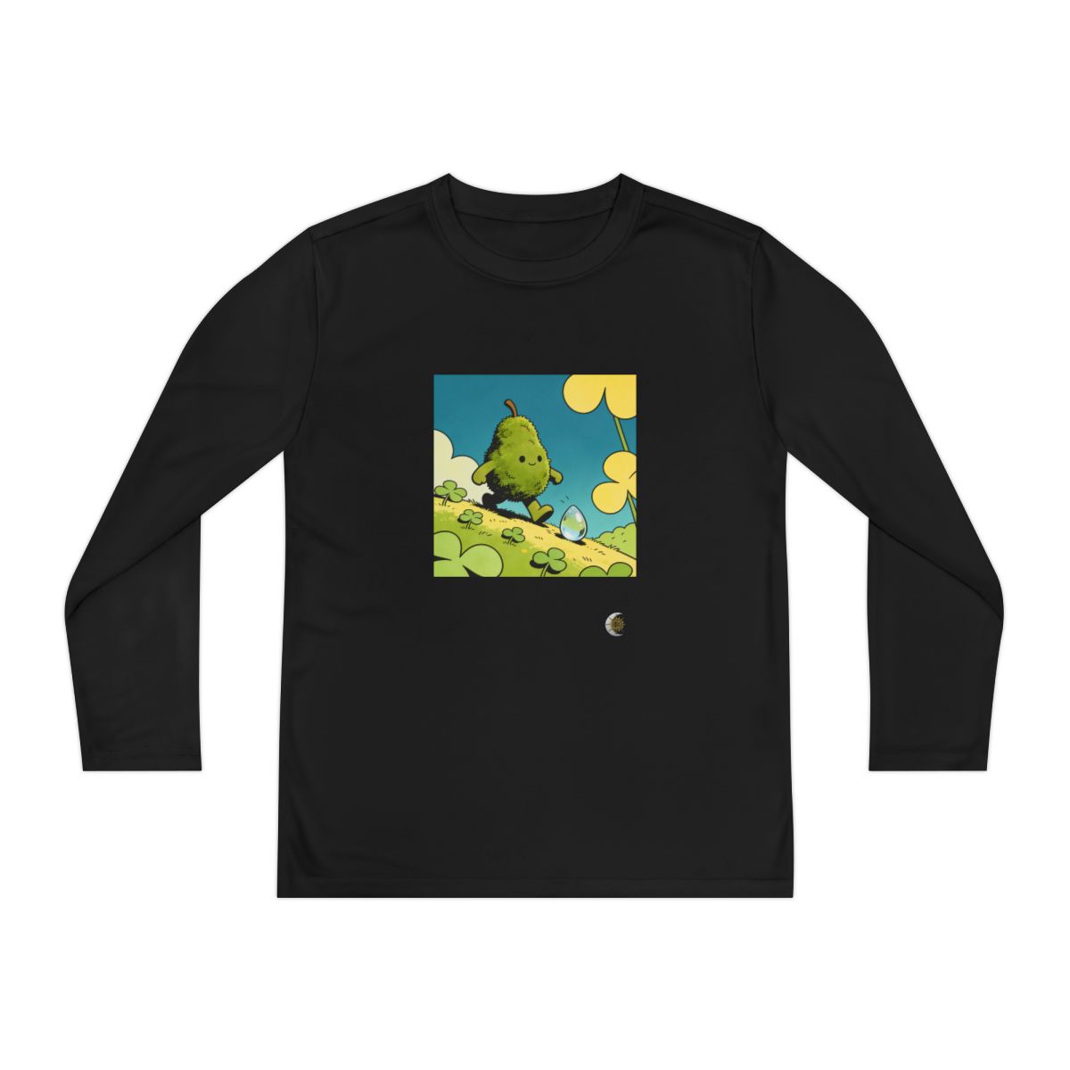 HD Dewdrop Rambler Youth Long Sleeve Competitor Tee