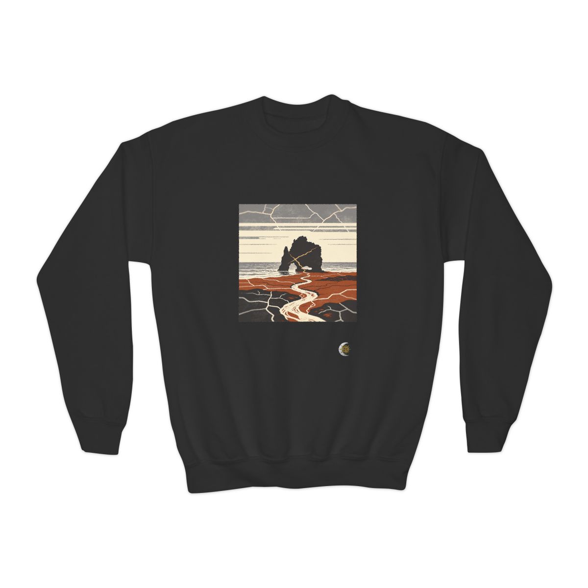 HD Copper Coast Arch Youth Crewneck Sweatshirt