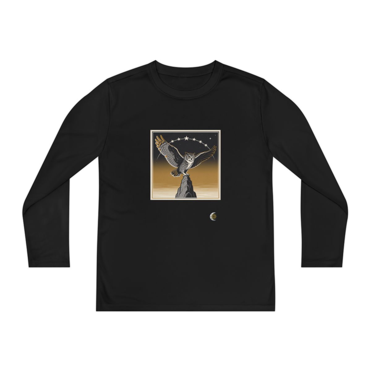 HD Golden Nightwatch Youth Long Sleeve Competitor Tee