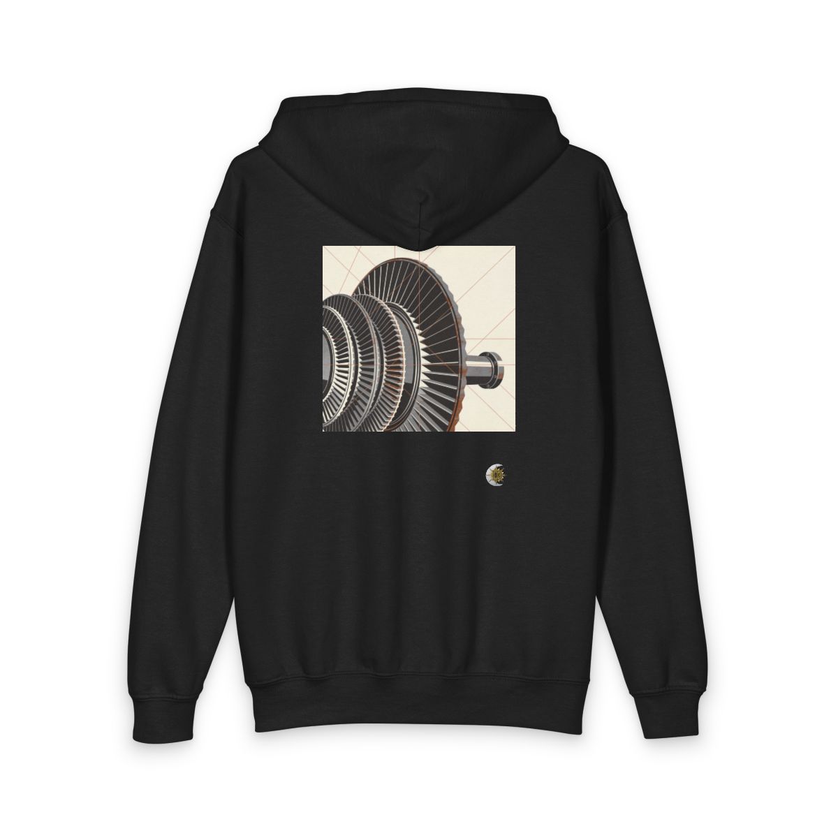 HD Copper Turbine Youth Zip Hoodie