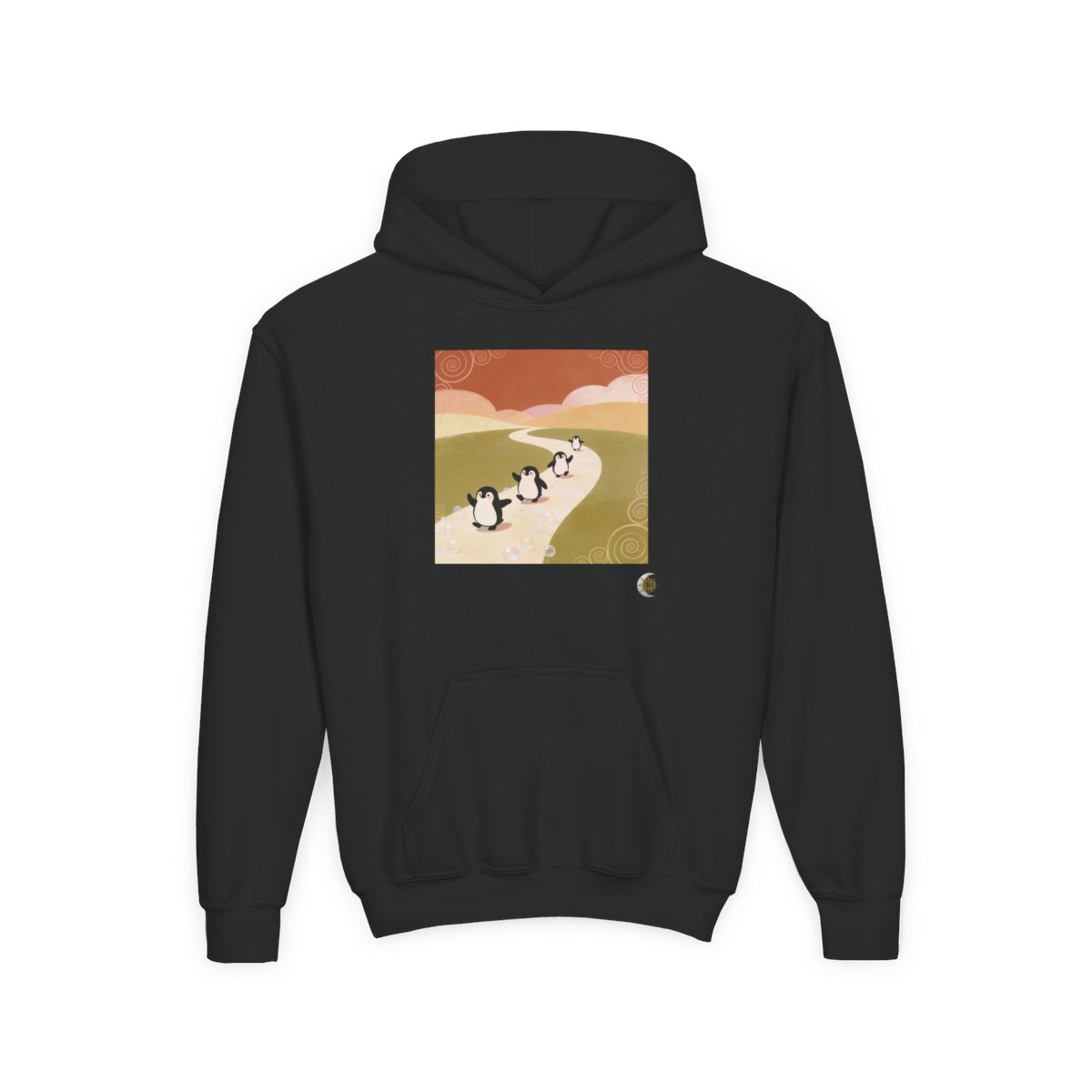 HD Ambertrail Penguins Youth Pullover Hoodie
