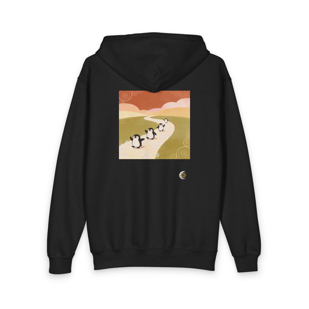 HD Ambertrail Penguins Youth Zip Hoodie