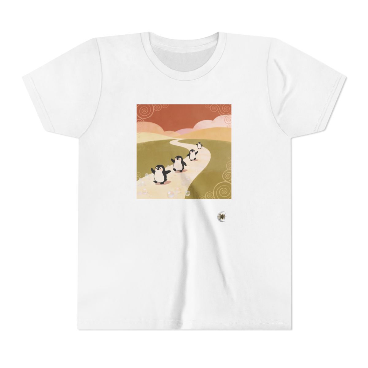 HD Ambertrail Penguins Youth Short Sleeve Tee
