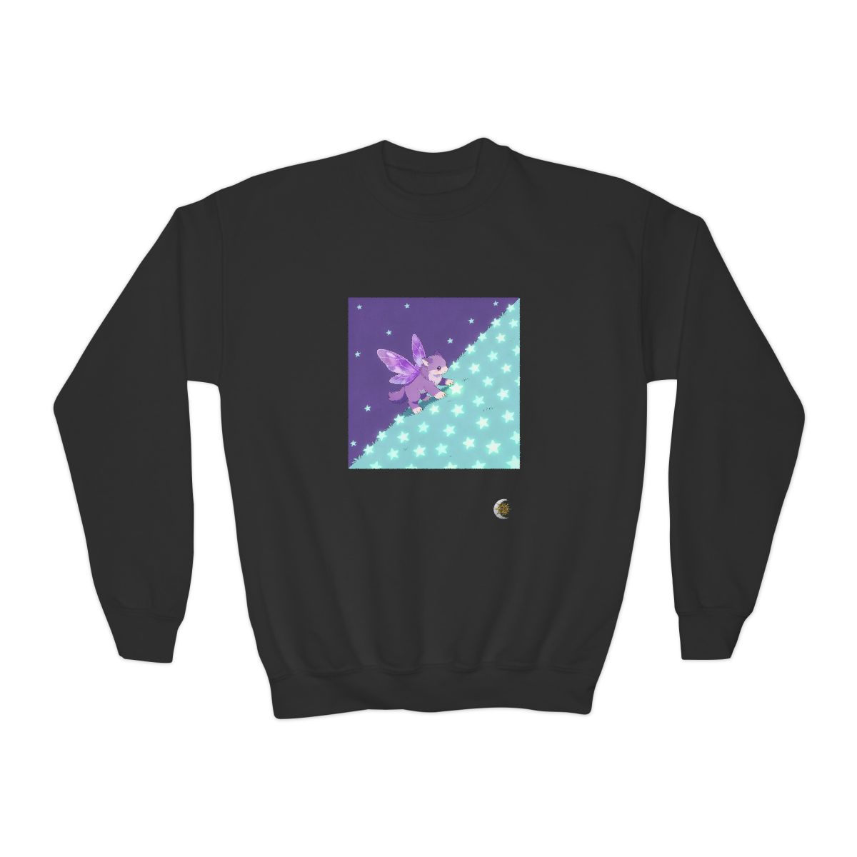 HD Violet Starwanderer Youth Crewneck Sweatshirt