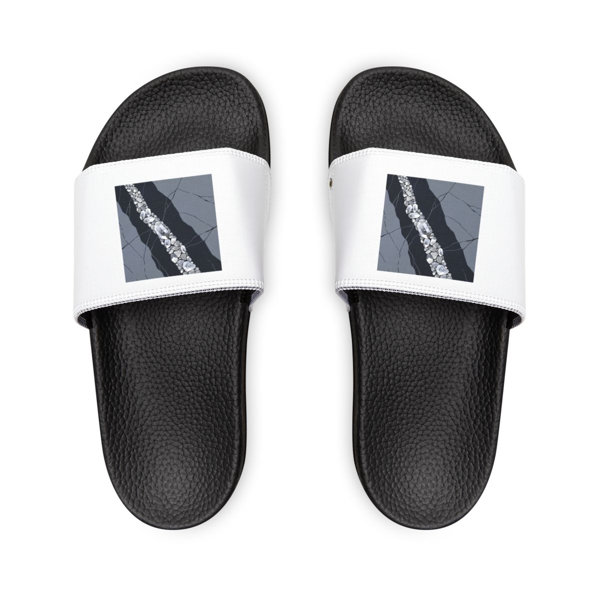 HD Silver Vein Youth Removable-Strap Sandals
