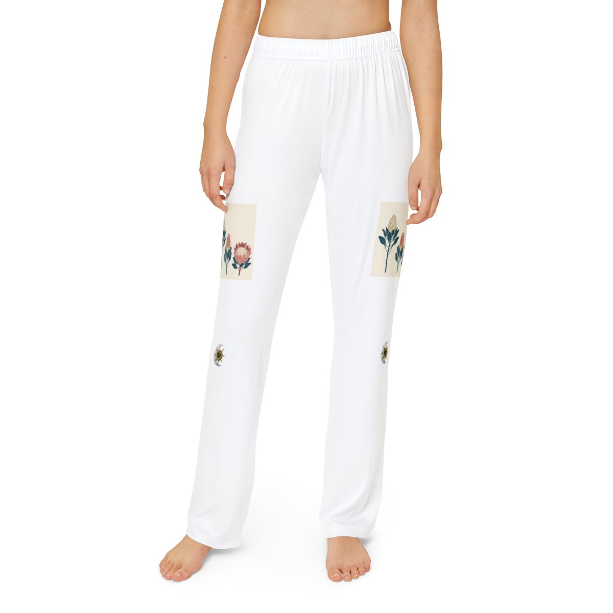 HD Protea Trio kids lounge pants shown worn from the front