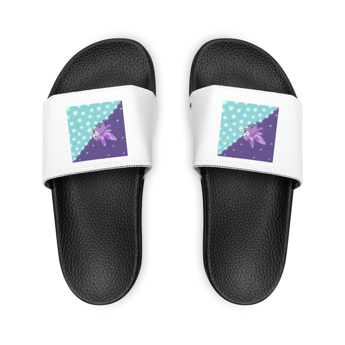 HD Violet Starwanderer Youth Removable-Strap Sandals
