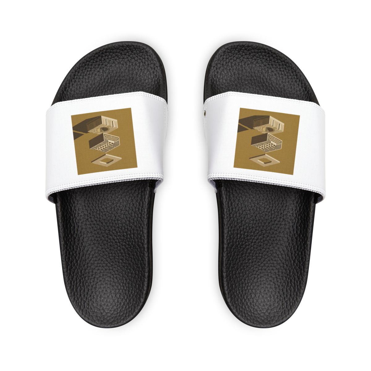 HD Ochre Lattice Youth Removable-Strap Sandals