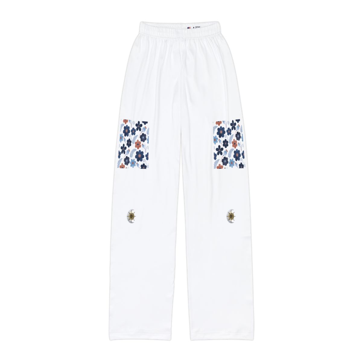 HD Midnight Meadow Florals Kids Lounge Pants
