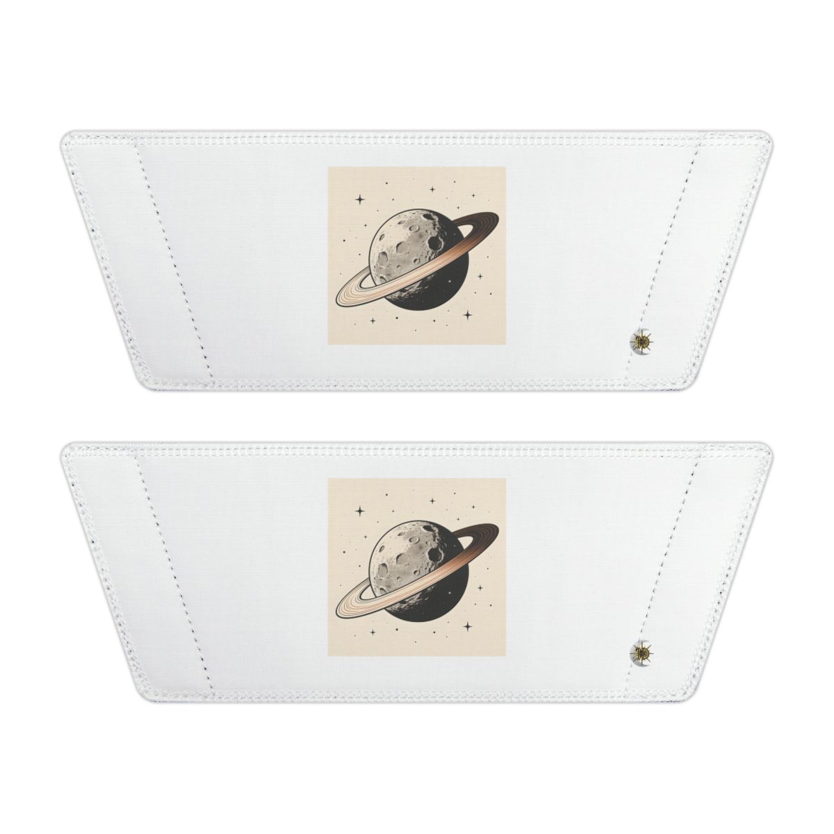 Front of both removable straps with HD Copper Ringworld artwork and separate HD marks