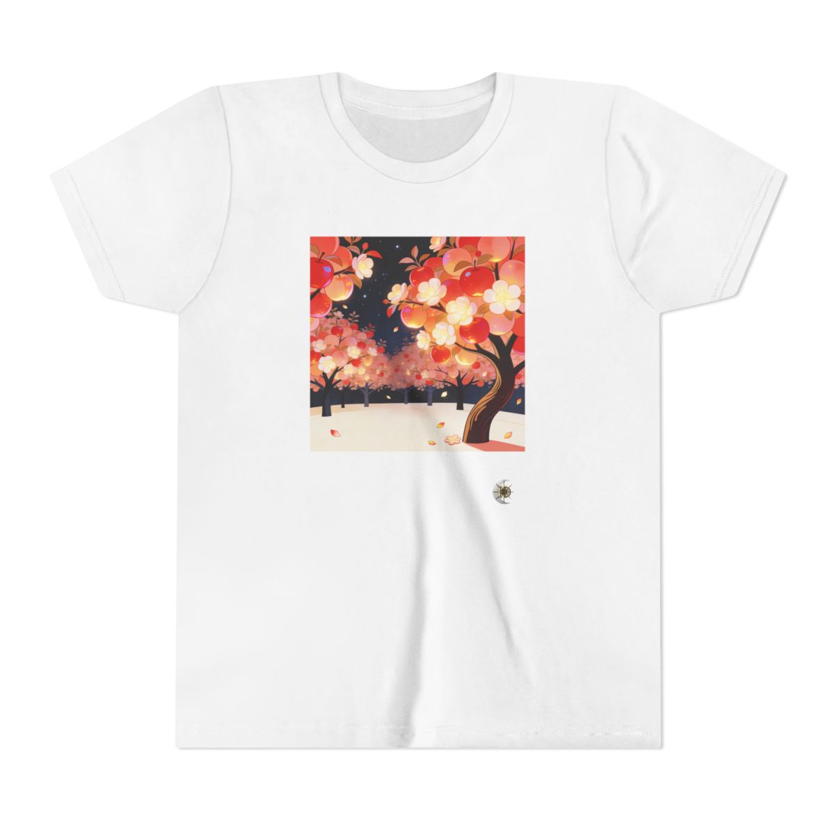 HD Emberblossom Orchard Youth Short Sleeve Tee