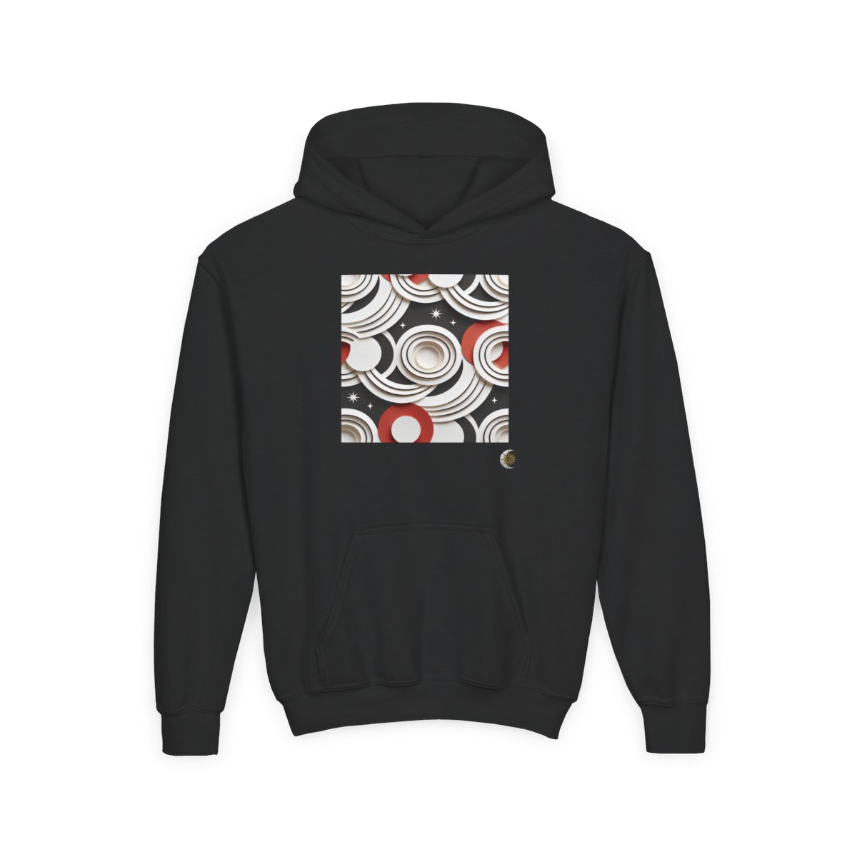 HD Paper Orbit Youth Heavy Blend Hooded Sweatshirt