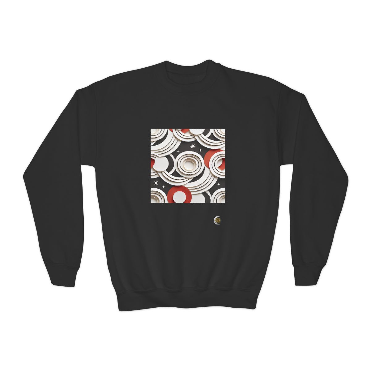 HD Paper Orbit Youth Crewneck Sweatshirt