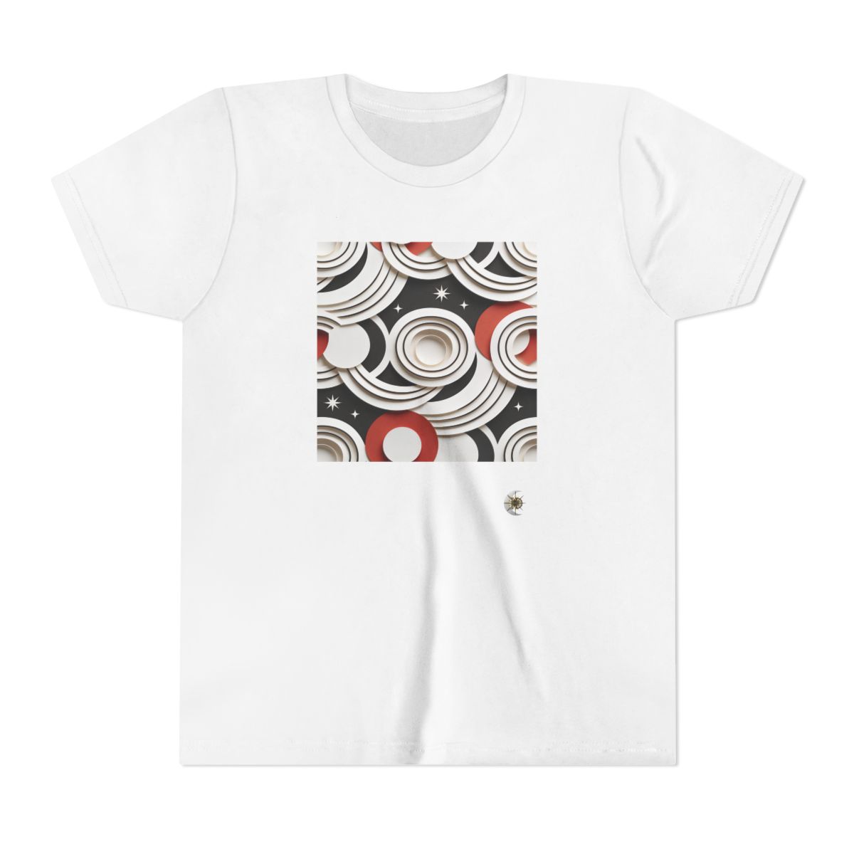 HD Paper Orbit Youth Short Sleeve Tee