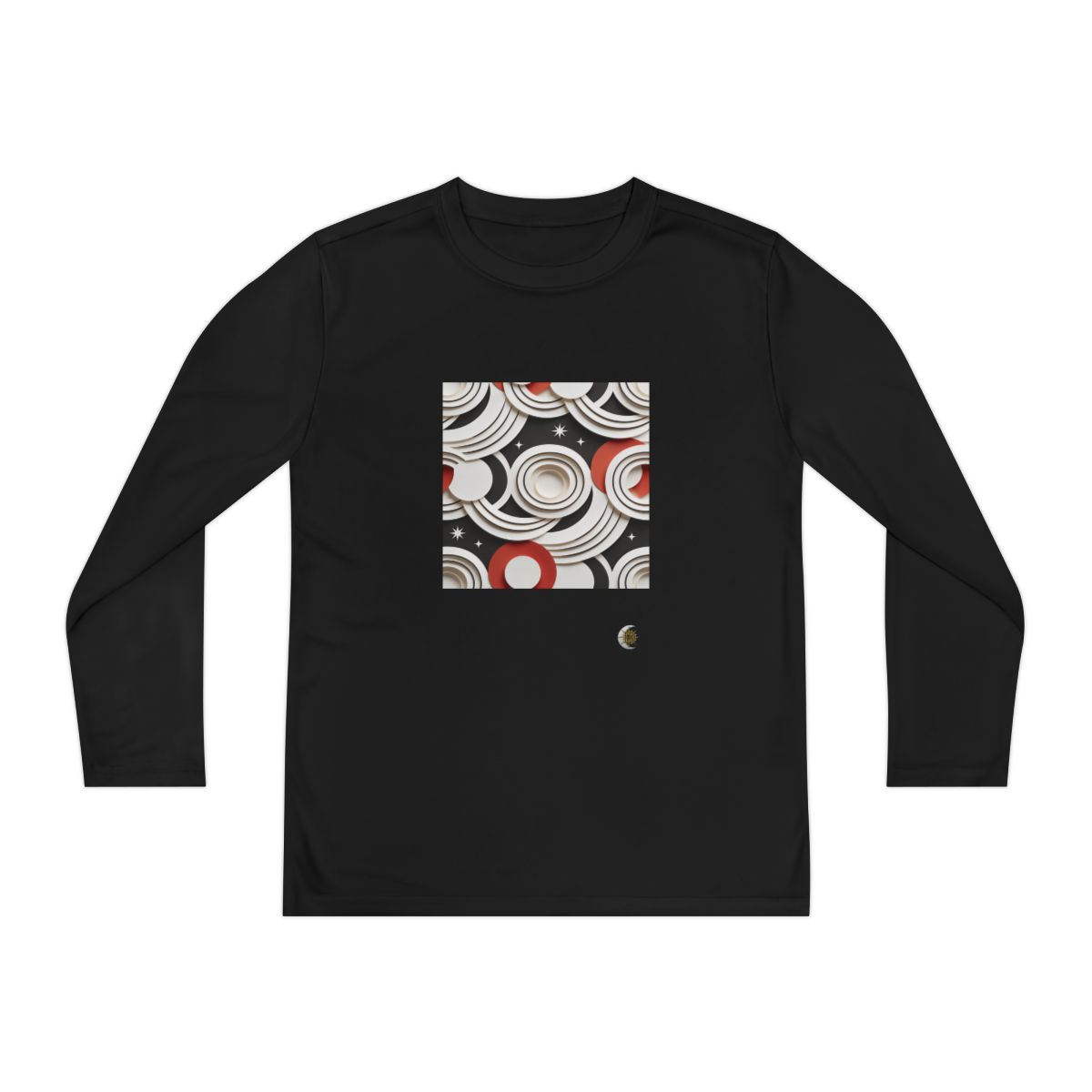 HD Paper Orbit Youth Long Sleeve Competitor Tee