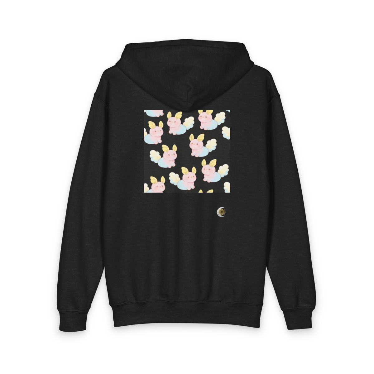 HD Pastel Leafpuffs Youth Heavy Blend Zipped Hoodie