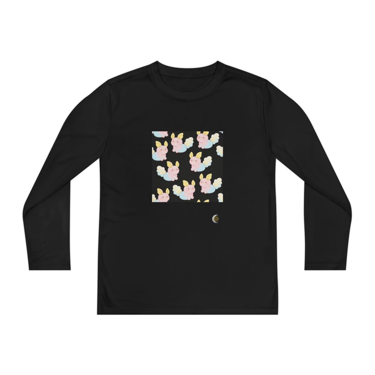 HD Pastel Leafpuffs Youth Long Sleeve Competitor Tee