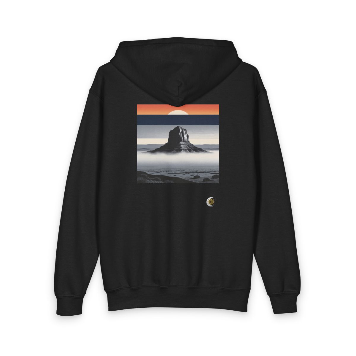 HD Desert Afterglow Youth Heavy Blend Zipped Hoodie