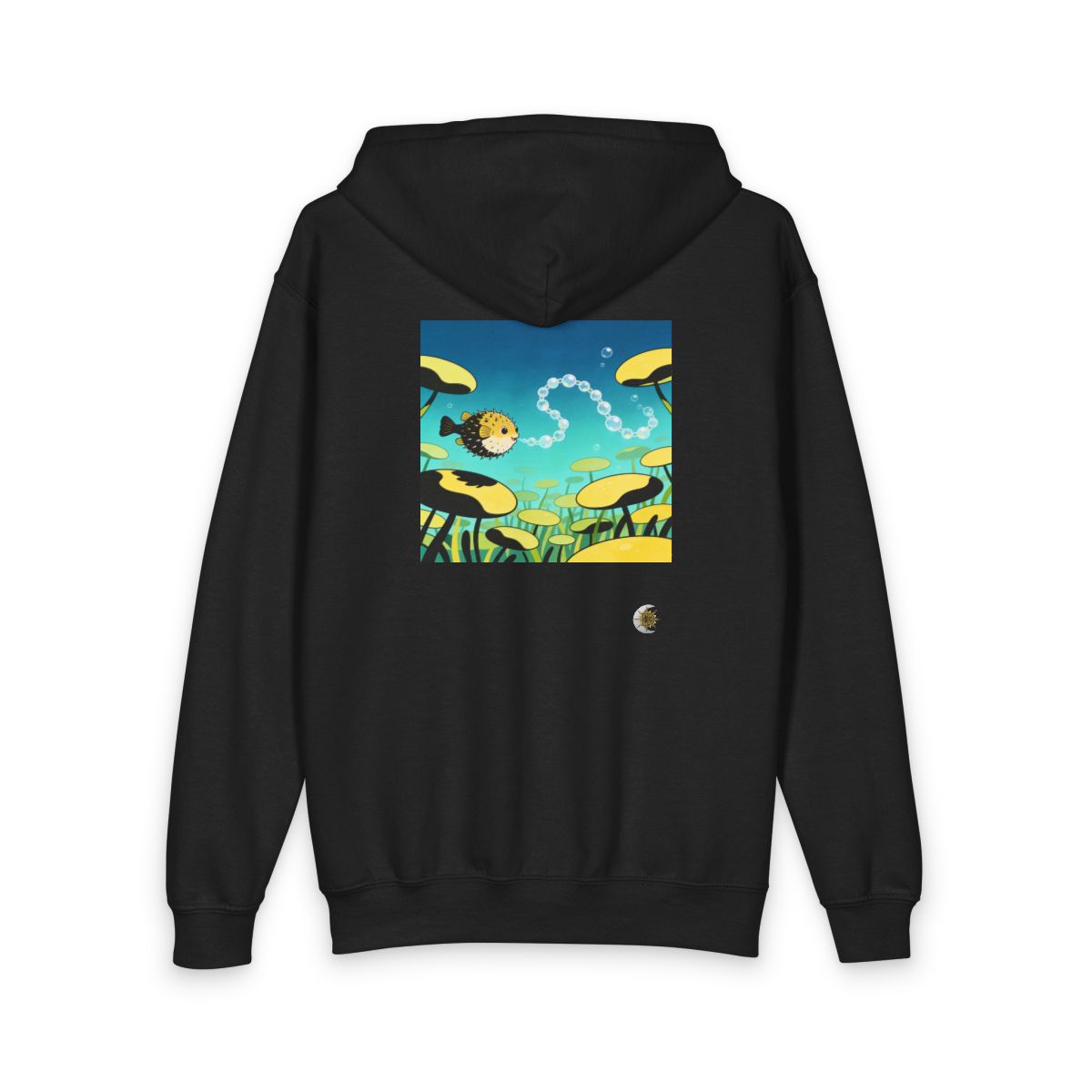 HD Bubblefin Meadow Youth Heavy Blend Zipped Hoodie