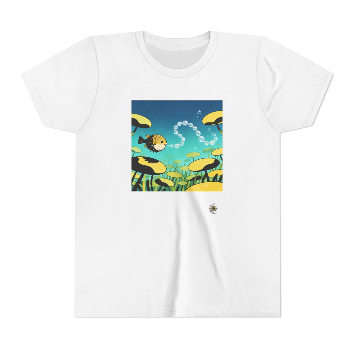 HD Bubblefin Meadow Youth Short Sleeve Tee