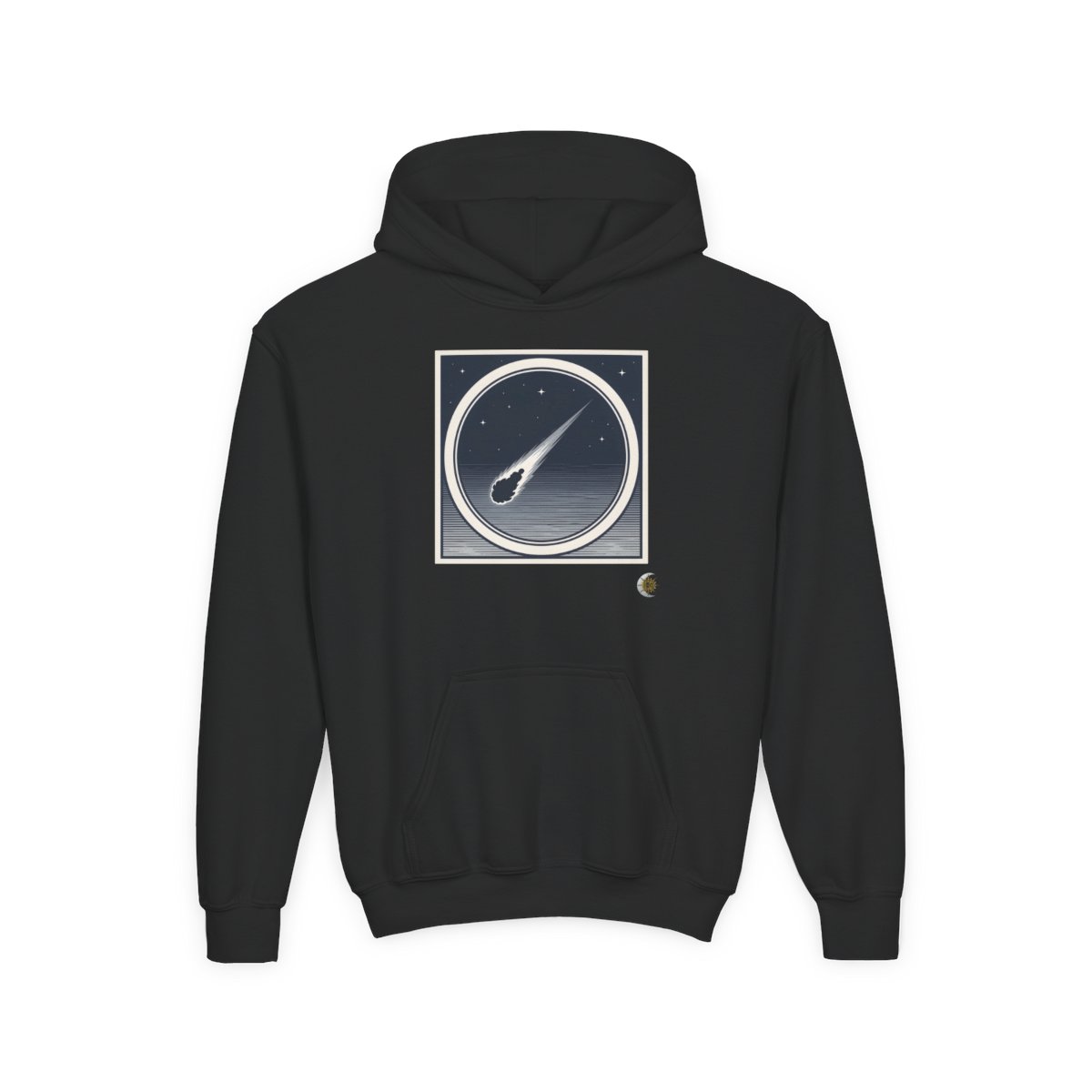 HD Midnight Meteor Youth Heavy Blend Hooded Sweatshirt